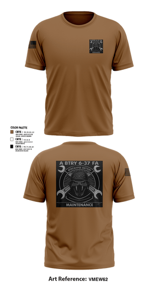Short Sleeve Performance Shirt, 6-37 FAR, Army, Teamtime, Team time, sublimation, custom sports apparel, team uniforms, spirit wear, spiritwear, sports uniforms, custom shirts, team store, custom team store, fundraiser sports, apparel fundraiser