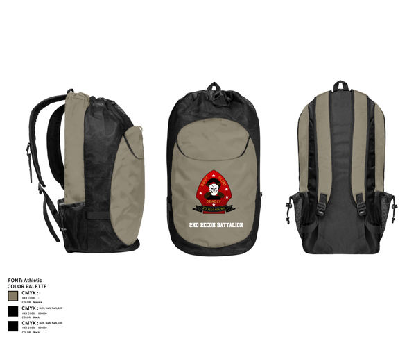 Gear Bag, 2nd Recon Battalion, , Teamtime, Team time, sublimation, custom sports apparel, team uniforms, spirit wear, spiritwear, sports uniforms, custom shirts, team store, custom team store, fundraiser sports, apparel fundraiser