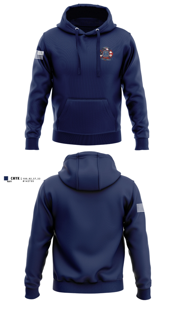 Hoodie, Pleasant Hill Fire District, Fire Department, Teamtime, Team time, sublimation, custom sports apparel, team uniforms, spirit wear, spiritwear, sports uniforms, custom shirts, team store, custom team store, fundraiser sports, apparel fundraiser