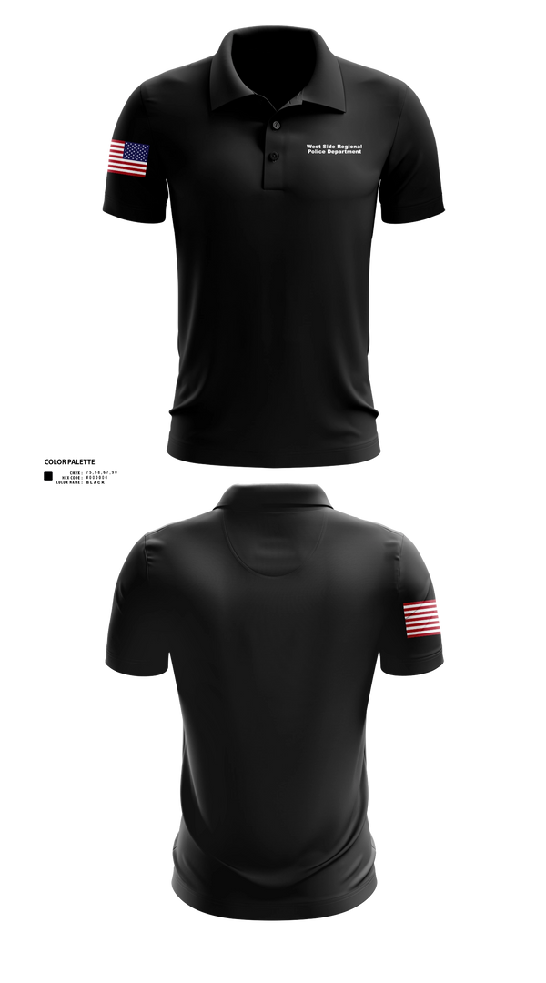 Short Sleeve Performance Polo, West Side regional police department, Police, Teamtime, Team time, sublimation, custom sports apparel, team uniforms, spirit wear, spiritwear, sports uniforms, custom shirts, team store, custom team store, fundraiser sports, apparel fundraiser