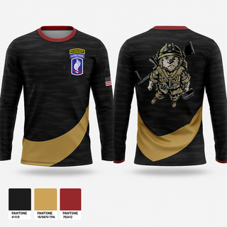 Long Sleeve Performance Shirt, Wombats- Rangers, Army, Teamtime, Team time, sublimation, custom sports apparel, team uniforms, spirit wear, spiritwear, sports uniforms, custom shirts, team store, custom team store, fundraiser sports, apparel fundraiser