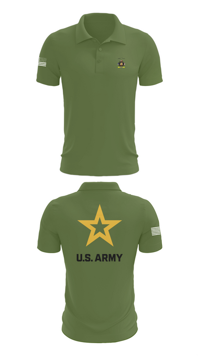 University of Toledo Army Marksmanship Unit 95742667 Short Sleeve Performance Polo - 47