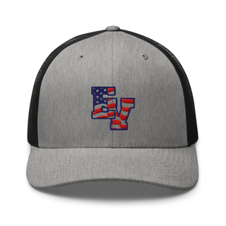 Patriots Retro Trucker Hat | Yupoong 6606