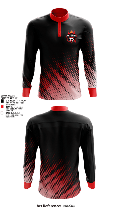 Coventry Inferno 84908841 Quarter Zip Jacket - 1