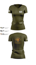 59th ORD BDE Women's Short Sleeve V-neck Shirt - 10