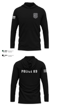 Gouldsboro Police Long Sleeve hooded sunshirt - 22