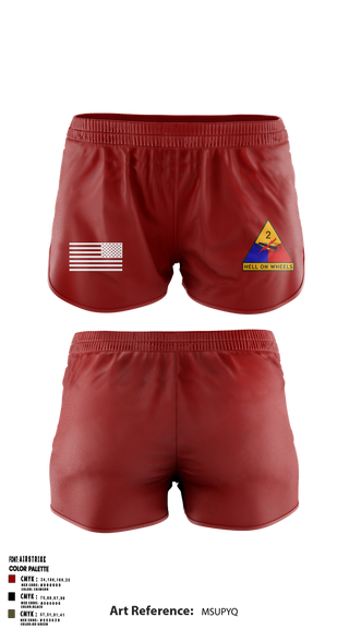 Ranger Panties, 498th SUP BN 2AD (FWD), Army, Teamtime, Team time, sublimation, custom sports apparel, team uniforms, spirit wear, spiritwear, sports uniforms, custom shirts, team store, custom team store, fundraiser sports, apparel fundraiser