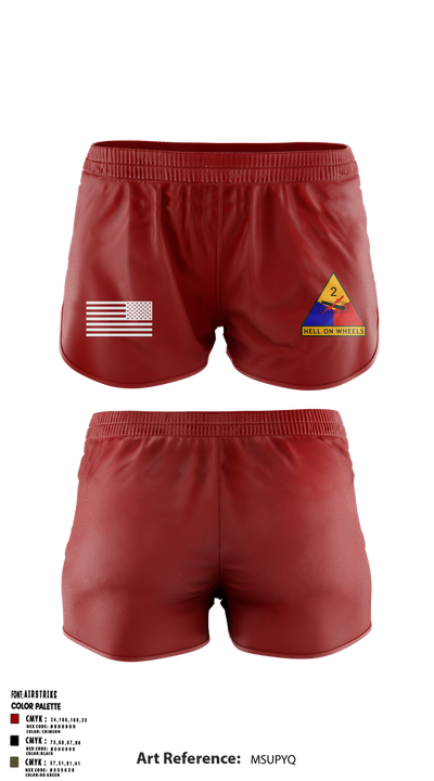 498th SUP BN 2AD (FWD) 97926339 Ranger Panties - 1