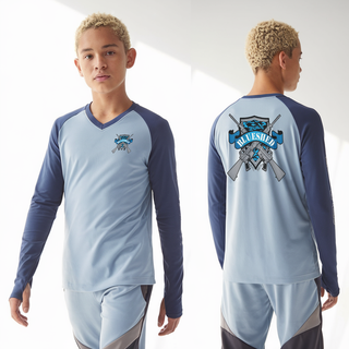 Long Sleeve Performance Shirt, Blueshed Gun Shop, , Teamtime, Team time, sublimation, custom sports apparel, team uniforms, spirit wear, spiritwear, sports uniforms, custom shirts, team store, custom team store, fundraiser sports, apparel fundraiser