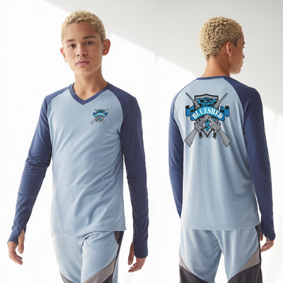 Blueshed Gun Shop 36061412 Long Sleeve Performance Shirt 101