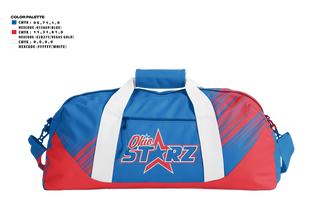 Duffle Bag, The Ohio Starz 8u, Softball, Teamtime, Team time, sublimation, custom sports apparel, team uniforms, spirit wear, spiritwear, sports uniforms, custom shirts, team store, custom team store, fundraiser sports, apparel fundraiser