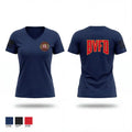 Bloomfield Volunteer Fire Department 83262272 Women's Short Sleeve V-neck Shirt - 2