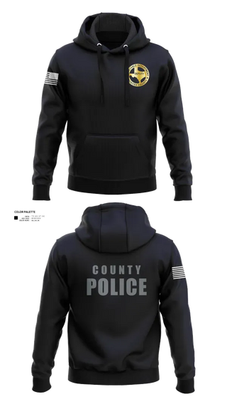 Hoodie, Nueces County Constable PCT4, , Teamtime, Team time, sublimation, custom sports apparel, team uniforms, spirit wear, spiritwear, sports uniforms, custom shirts, team store, custom team store, fundraiser sports, apparel fundraiser