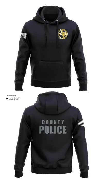Nueces County Constable PCT4 30073114 Hoodie - 21