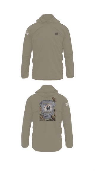 Windbreaker, 361 med log, Army, Teamtime, Team time, sublimation, custom sports apparel, team uniforms, spirit wear, spiritwear, sports uniforms, custom shirts, team store, custom team store, fundraiser sports, apparel fundraiser
