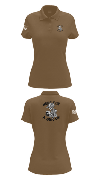 Womens Short Sleeve Performance Polo, 812 CES, Air Force, Teamtime, Team time, sublimation, custom sports apparel, team uniforms, spirit wear, spiritwear, sports uniforms, custom shirts, team store, custom team store, fundraiser sports, apparel fundraiser