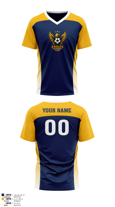 Mens Soccer Jersey, Eagles SC, Men's Soccer, Teamtime, Team time, sublimation, custom sports apparel, team uniforms, spirit wear, spiritwear, sports uniforms, custom shirts, team store, custom team store, fundraiser sports, apparel fundraiser