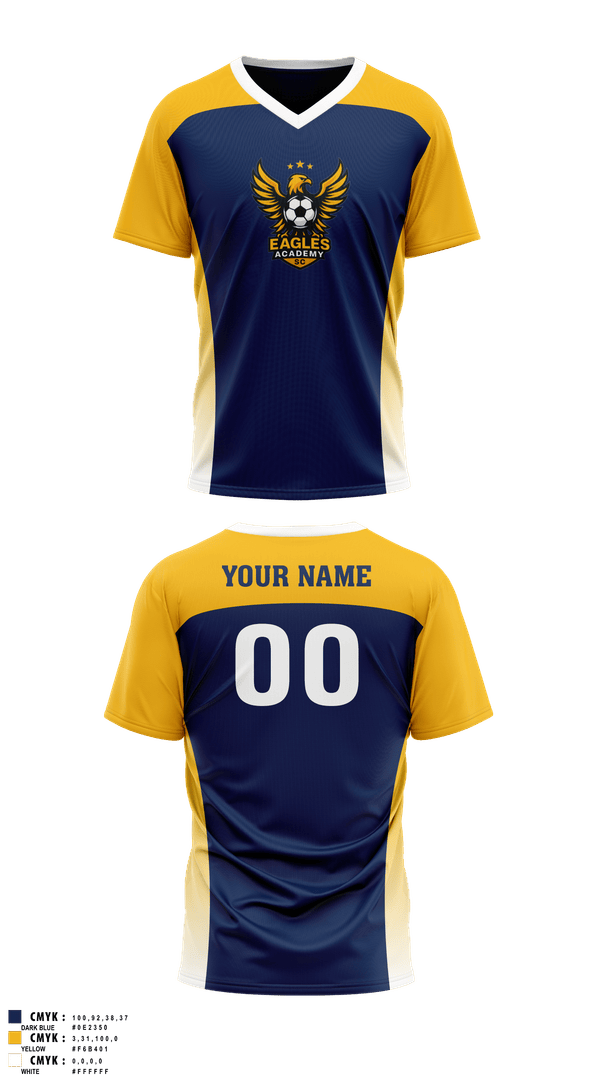 Mens Soccer Jersey, Eagles SC, Men's Soccer, Teamtime, Team time, sublimation, custom sports apparel, team uniforms, spirit wear, spiritwear, sports uniforms, custom shirts, team store, custom team store, fundraiser sports, apparel fundraiser