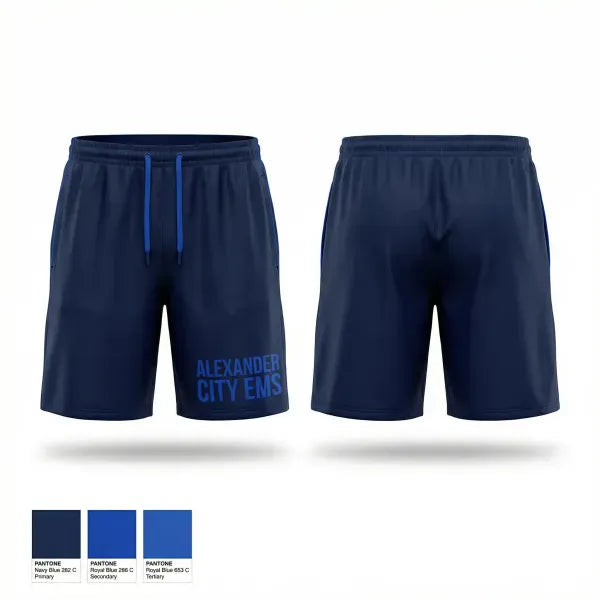 Athletic Shorts With Pockets, Alexander City EMS, EMS/EMT, Teamtime, Team time, sublimation, custom sports apparel, team uniforms, spirit wear, spiritwear, sports uniforms, custom shirts, team store, custom team store, fundraiser sports, apparel fundraiser