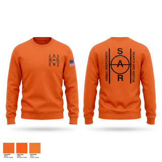 Crew Neck Sweatshirt, Heber Overgaard Search and Rescue, Fire Department, Teamtime, Team time, sublimation, custom sports apparel, team uniforms, spirit wear, spiritwear, sports uniforms, custom shirts, team store, custom team store, fundraiser sports, apparel fundraiser