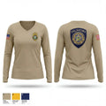 Grand River Dam Authority 51972982 Women's Long Sleeve V-neck Shirt - 1