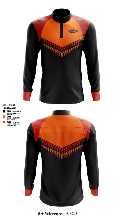 Si-Spicy Active  Quarter Zip Jacket - 1