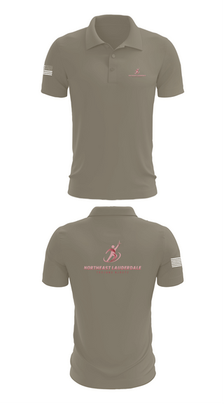 Short Sleeve Performance Polo, Northeast Lauderdale Trojans NJROTC, Navy, Teamtime, Team time, sublimation, custom sports apparel, team uniforms, spirit wear, spiritwear, sports uniforms, custom shirts, team store, custom team store, fundraiser sports, apparel fundraiser