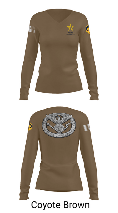 ARCC 53537079 Women's Long Sleeve V-neck Shirt - 17