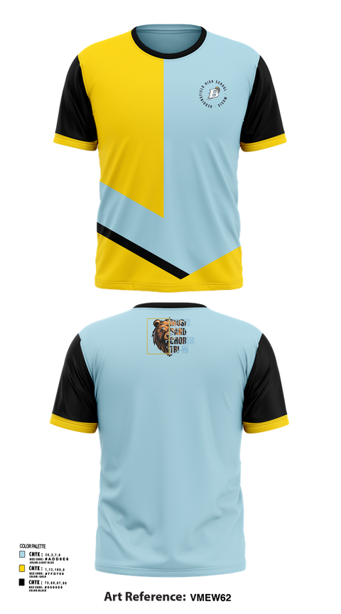 Short Sleeve Performance Shirt, Beddingfield High School Music, Spirit Store, Teamtime, Team time, sublimation, custom sports apparel, team uniforms, spirit wear, spiritwear, sports uniforms, custom shirts, team store, custom team store, fundraiser sports, apparel fundraiser
