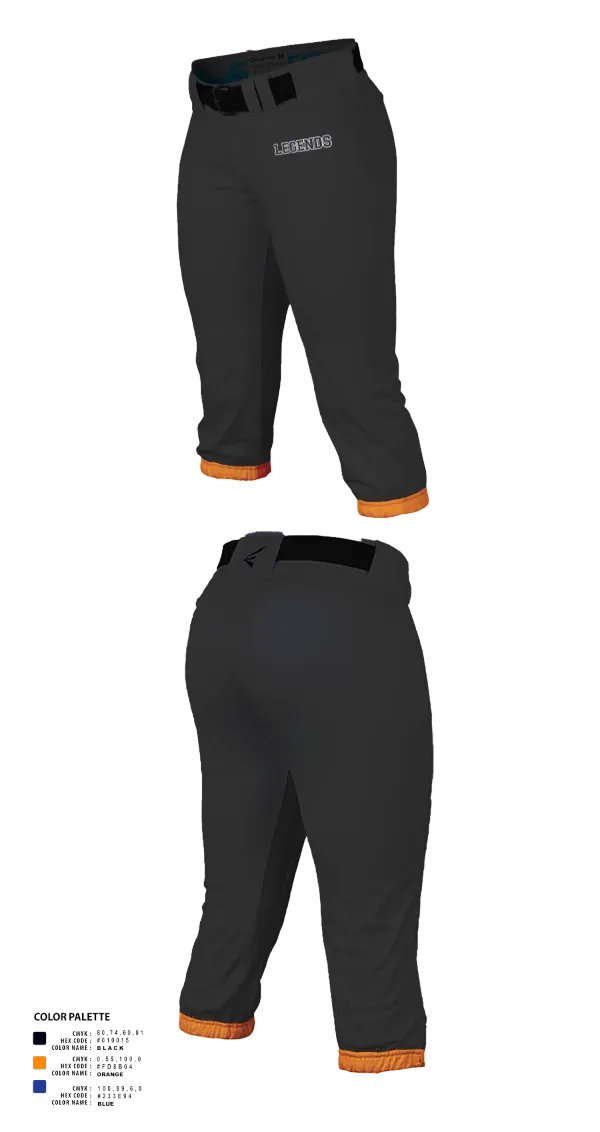 Softball Pants, Legends, Softball, Teamtime, Team time, sublimation, custom sports apparel, team uniforms, spirit wear, spiritwear, sports uniforms, custom shirts, team store, custom team store, fundraiser sports, apparel fundraiser