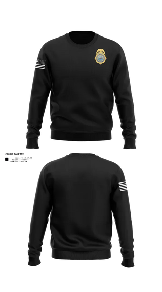 Crew Neck Sweatshirt, Homicide, Police, Teamtime, Team time, sublimation, custom sports apparel, team uniforms, spirit wear, spiritwear, sports uniforms, custom shirts, team store, custom team store, fundraiser sports, apparel fundraiser