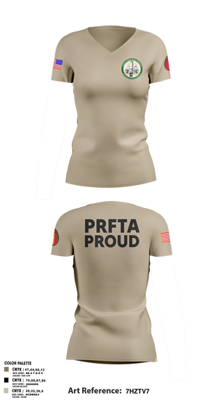 Womens Short Sleeve Vneck Shirt, FHL Garrison 2, , Teamtime, Team time, sublimation, custom sports apparel, team uniforms, spirit wear, spiritwear, sports uniforms, custom shirts, team store, custom team store, fundraiser sports, apparel fundraiser