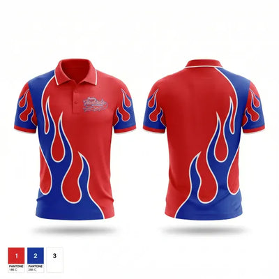 Freedom Firebirds 81579357 Short Sleeve Performance Polo - 1