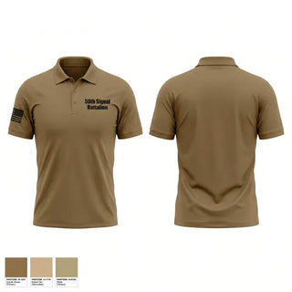 Short Sleeve Performance Polo, 59th Signal Battalion, Army, Teamtime, Team time, sublimation, custom sports apparel, team uniforms, spirit wear, spiritwear, sports uniforms, custom shirts, team store, custom team store, fundraiser sports, apparel fundraiser