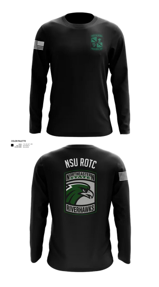 Long Sleeve Performance Shirt, River Hawks, Army, Teamtime, Team time, sublimation, custom sports apparel, team uniforms, spirit wear, spiritwear, sports uniforms, custom shirts, team store, custom team store, fundraiser sports, apparel fundraiser