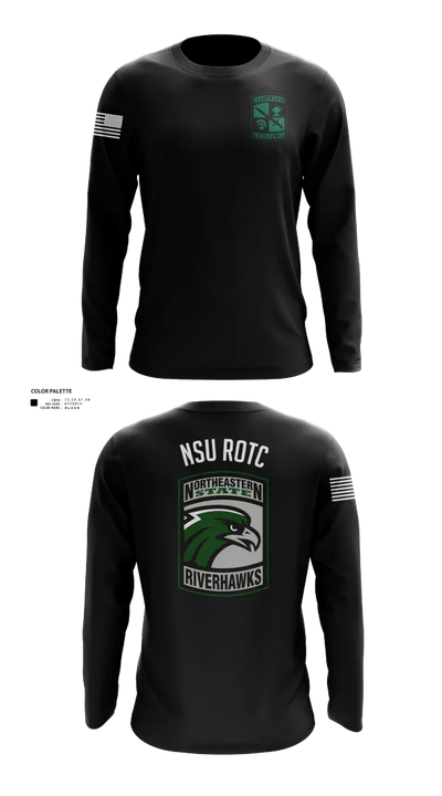 River Hawks 91218666 Long Sleeve Performance Shirt 150