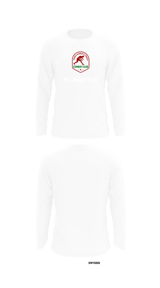 Long Sleeve Performance Shirt, Pg Combat club, Wrestling, Teamtime, Team time, sublimation, custom sports apparel, team uniforms, spirit wear, spiritwear, sports uniforms, custom shirts, team store, custom team store, fundraiser sports, apparel fundraiser