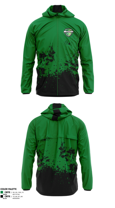 Crowley Independent Soccer Association 83177147 Windbreaker - 1