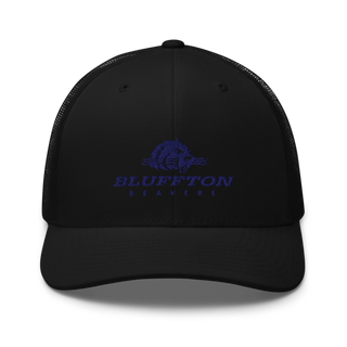 Bluffton University 87987155 Retro Trucker Hat | Yupoong 6606