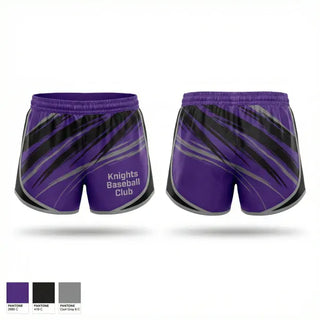 Womens Shorts, Knights Baseball Club, Baseball, Teamtime, Team time, sublimation, custom sports apparel, team uniforms, spirit wear, spiritwear, sports uniforms, custom shirts, team store, custom team store, fundraiser sports, apparel fundraiser