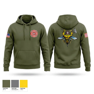 Hoodie, Cadott Area Fire & Rescue, Fire Department, Teamtime, Team time, sublimation, custom sports apparel, team uniforms, spirit wear, spiritwear, sports uniforms, custom shirts, team store, custom team store, fundraiser sports, apparel fundraiser