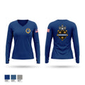 Pittsburgh bureau of police Women's Long Sleeve V-neck Shirt - 1