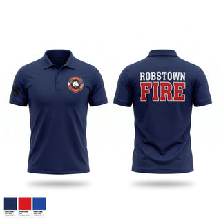 Short Sleeve Performance Polo, Robstown Fire Department, Fire Department, Teamtime, Team time, sublimation, custom sports apparel, team uniforms, spirit wear, spiritwear, sports uniforms, custom shirts, team store, custom team store, fundraiser sports, apparel fundraiser