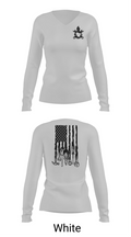 CSMS 26307391 Women's Long Sleeve V-neck Shirt - 11