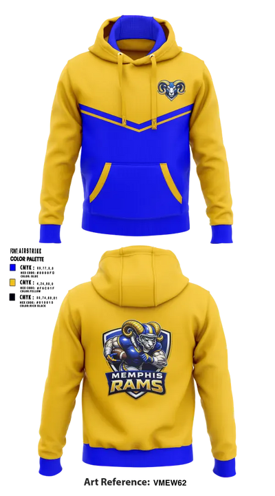 Memphis Rams 44971969 Hoodie - 3