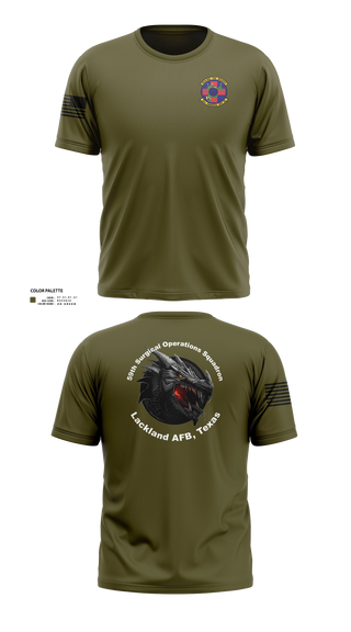 Short Sleeve Performance Shirt, 59th Surgical Operations Squadron, Air Force, Teamtime, Team time, sublimation, custom sports apparel, team uniforms, spirit wear, spiritwear, sports uniforms, custom shirts, team store, custom team store, fundraiser sports, apparel fundraiser