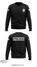 Bluffton PD 22287446 Crew Neck Sweatshirt - 100