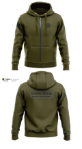 Federal bureau of prions Zip Hoodie - 10