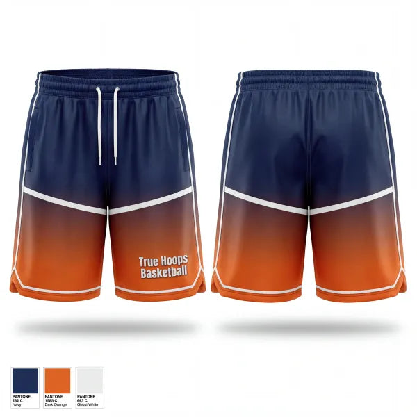 Mens Reversible Basketball Shorts, True Hoops Basketball, Men's Basketball, Teamtime, Team time, sublimation, custom sports apparel, team uniforms, spirit wear, spiritwear, sports uniforms, custom shirts, team store, custom team store, fundraiser sports, apparel fundraiser