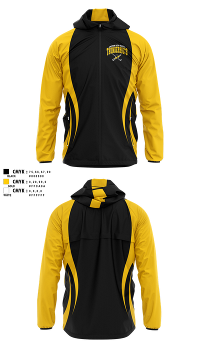 Andrew Thunderbolts Golf 43486182 Windbreaker - 1